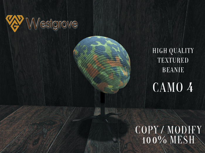 Westgrove Beanie Camo 4