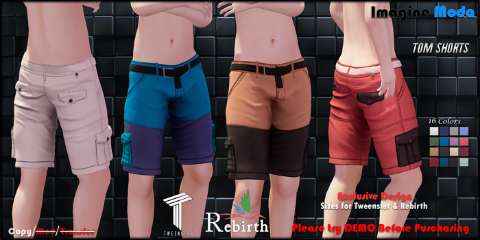 Tom Shorts Kids - Tweenster, Rebirth -Imagine Moda-