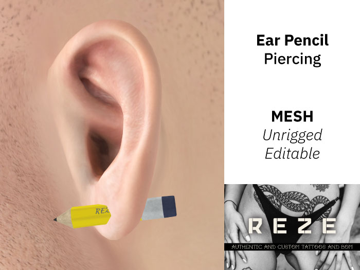 Ear Pencil Piercing