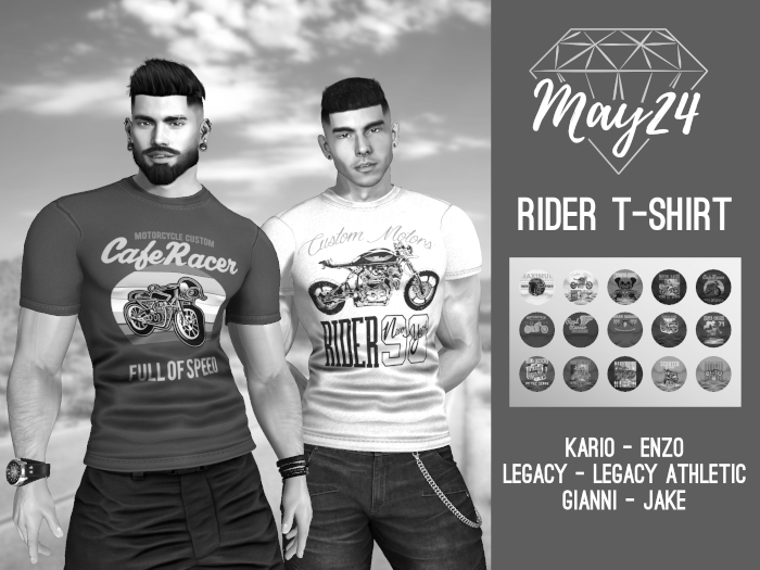 May24x777 Rider T-Shirt DEMO