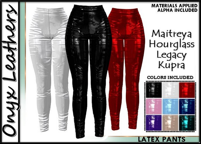 Latex leggings Nine Colors