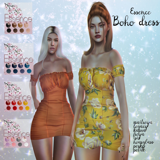 :ESSENCE:Boho dress fatpack