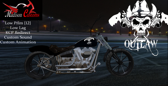Almost free Motorcycle Outlaw  {Madison Customs}