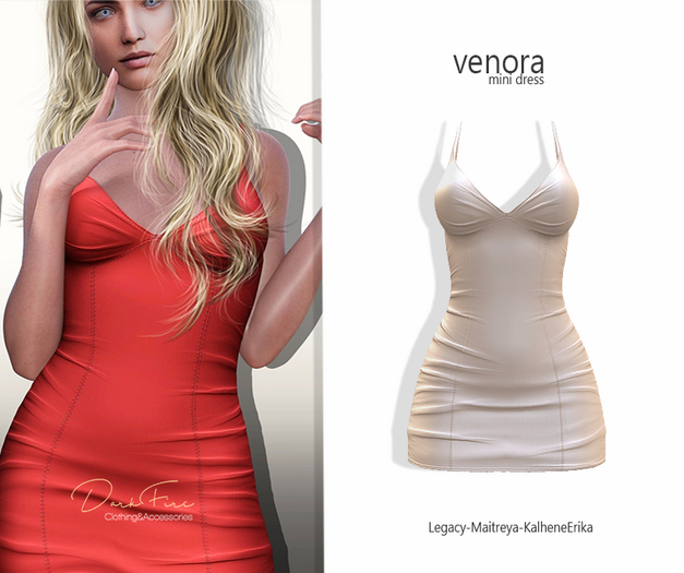 DarkFire Venora mini Dress-Color#05