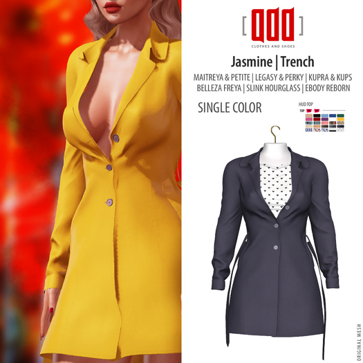 [ADD] Jasmine Trench - Color05
