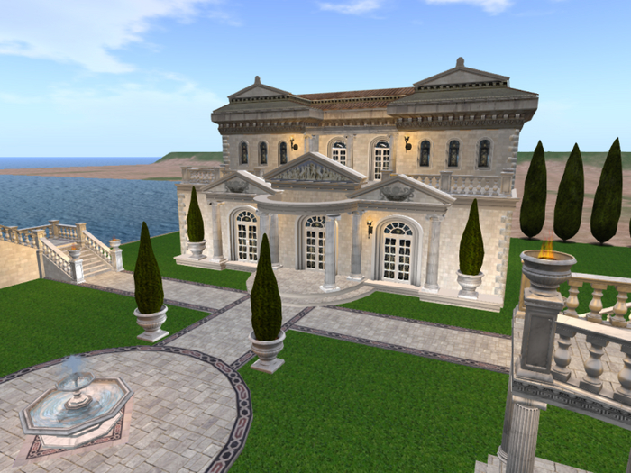 POMPEII House  & courtyard