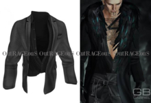 ::GB:: Long Jacket & open shirt (G+B) Slink