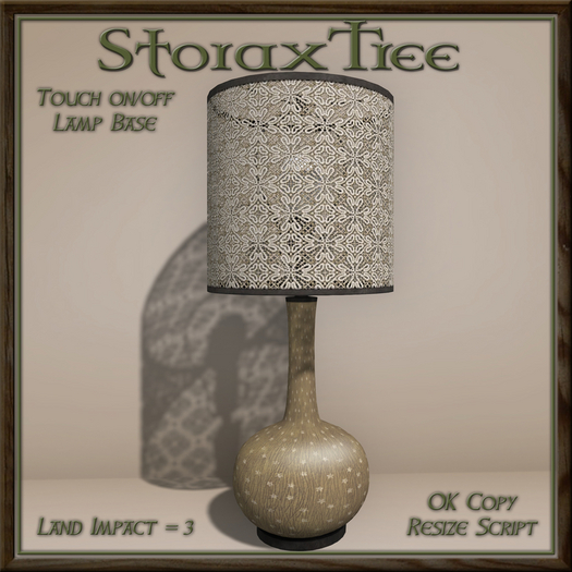 Afternoon Table Lamp A13