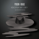 POISON ROUGE Kenopsia Hat - Grey