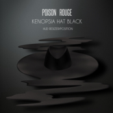 POISON ROUGE Kenopsia Hat - Black