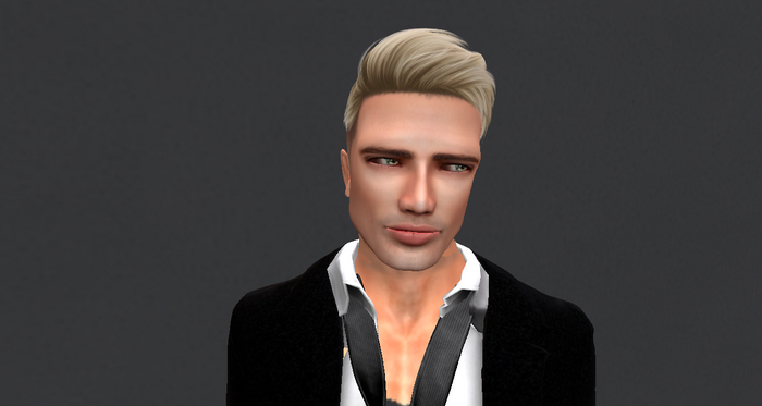 :MCD: Hair Short Blond