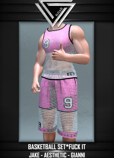 B.GAB*BasketBall Set*F3ck it (pink)