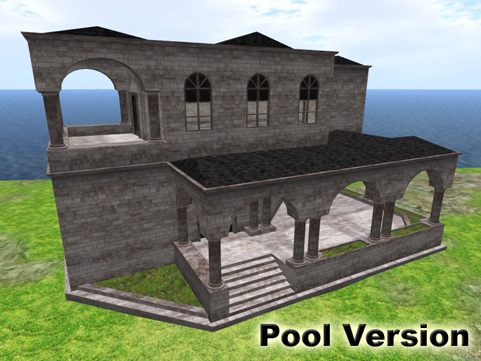 Roman House Fantasy (pool version) (1536sqm)