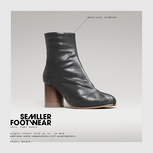 Semller - Tabi Boots Black (add)