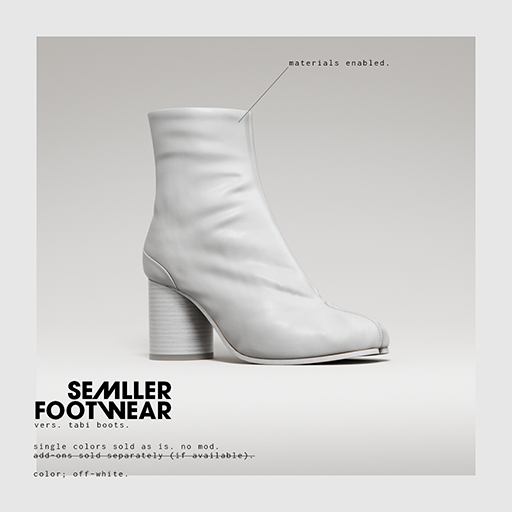 Semller - Tabi Boots Off-White (add)