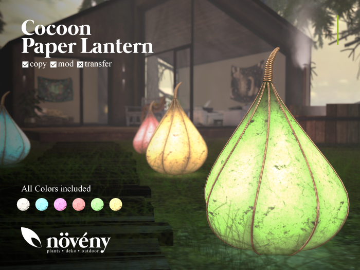 Noveny - Cocoon Paper Lanterns - PACK