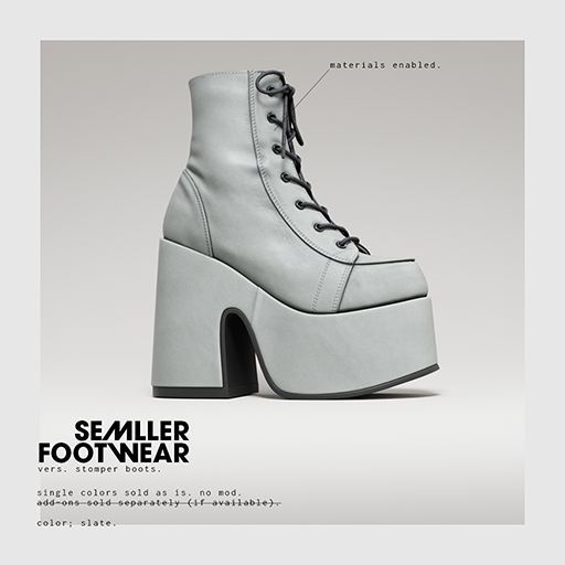 Semller - Stomper Boots Slate (add)