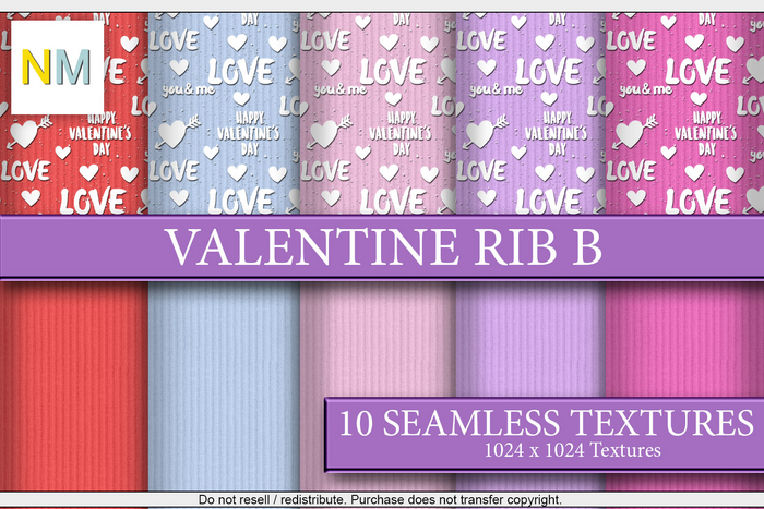 Valentine Textures Full Perm