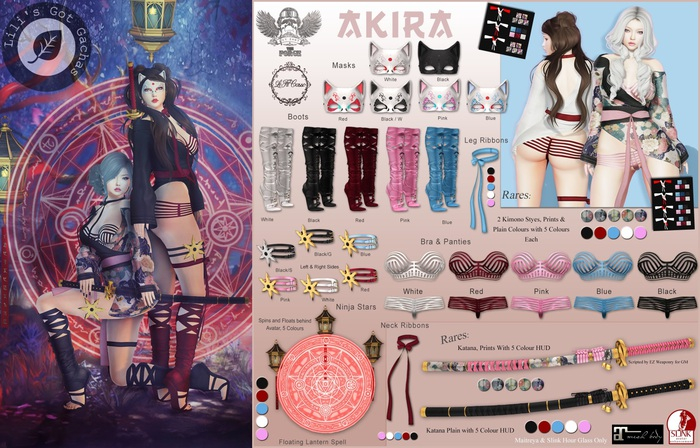 [LFC] Akira Ninja Star, Blue