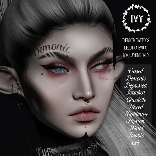 IVY - Eyebrow Tattoos V1