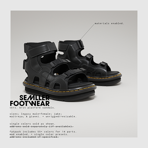 Semller - Brit Platform Sandals Fatpack (add)