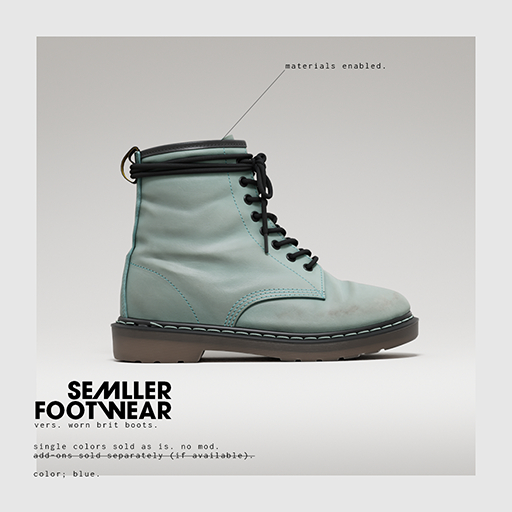 Semller - Worn Brit Boots Blue (add)