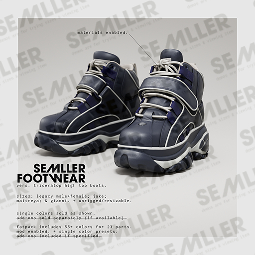 Semller - Triceratop High Boots Demo