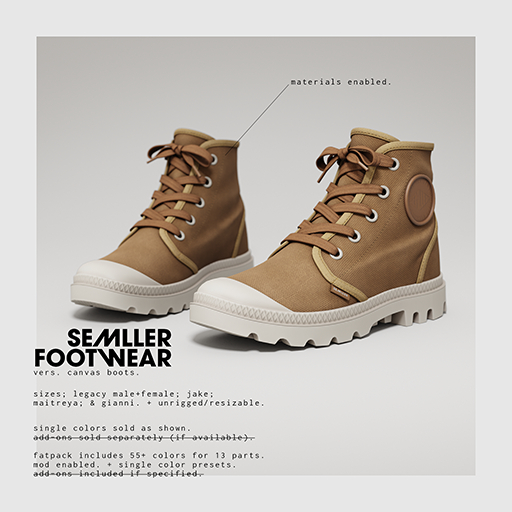 Semller - Canvas Boots Fatpack (add)