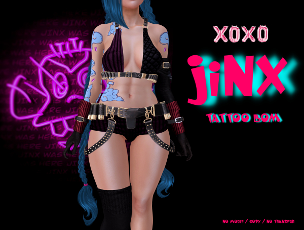XOXO - JINX TATTOO BOM, MAITREYA AND OMEGA