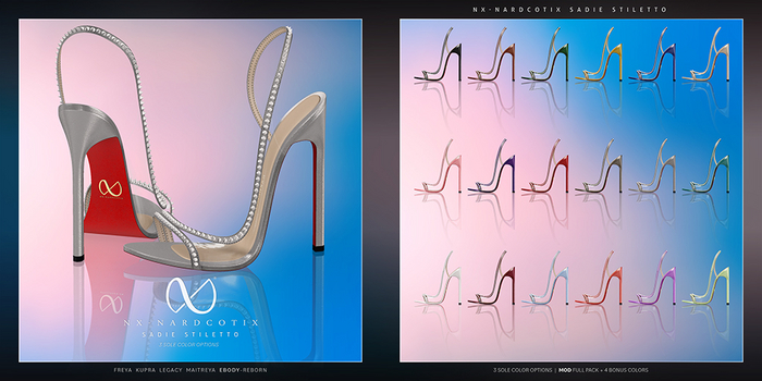 NX-Nardcotix Sadie Stiletto Full Pack