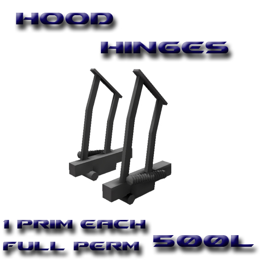 Hood Hinges Boxed