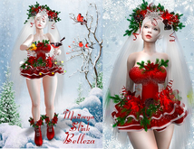 Christmas beauty -(Maitreya ,Slink ,Belleza.)