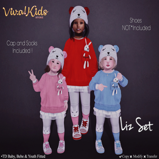 [Vk!]  Liz Set-Pink_TDB/BB