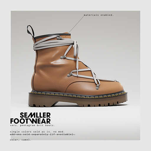 Semller - Pentagram Brit Boots Camel (add)