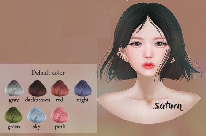 VCO HAIR _ Saturn [Red]