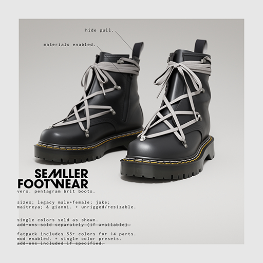 Semller - Pentagram Brit Boots Fatpack (add)