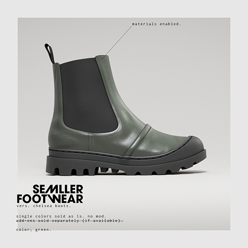 Semller - Chelsea Boots Green (add)