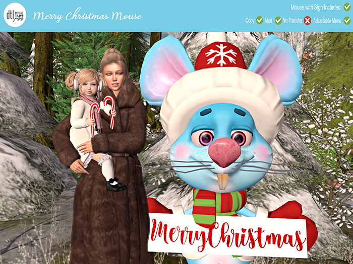 DTL Merry Christmas Mouse BOX