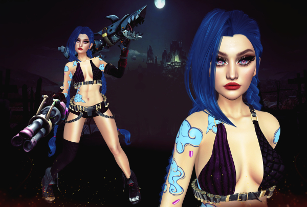 XOXO - SHAPE JINX  LeLUTKA AVALON Head EVOX