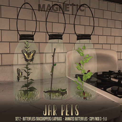 Magnetic - Jar Pets (Set 2) (ADD ME)