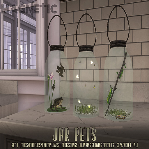 Magnetic - Jar Pets (Set 1) (ADD ME)