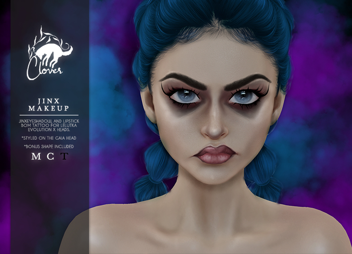 Clover - Jinx makeup DEMO (add me)