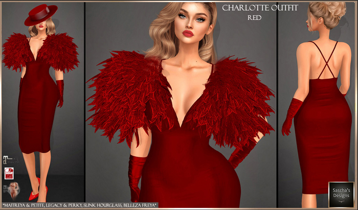 SAS - Charlotte Red Outfit (MB) 