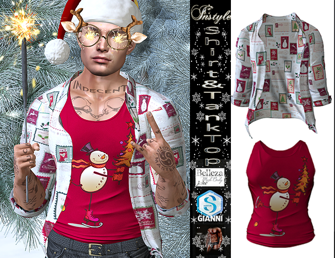 100% Discount -InStyl-Shirt&TankTop-New Year-v1(Athletic,Legacy,Jake,Gianni)