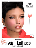 Kitty Crush -  Heart Lollipop