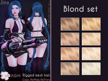 [^.^Ayashi^.^] Jinx hair-Blond set