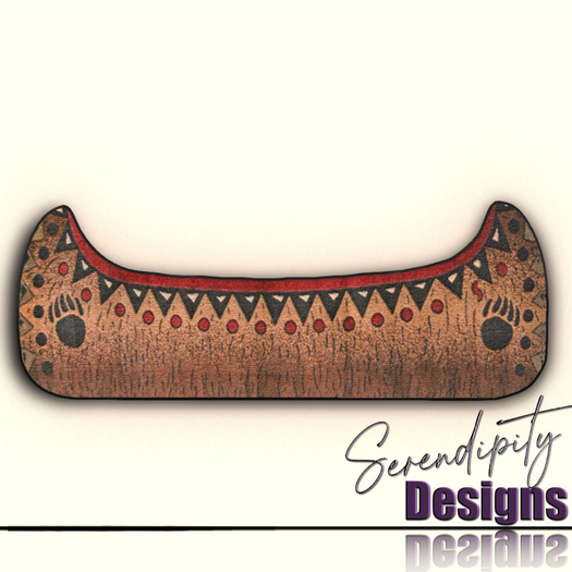 Serendipity Designs - Bear Paw Canoe Rug 