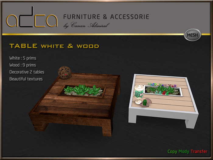 .::ADCA::.Ixia Tables Set SALE