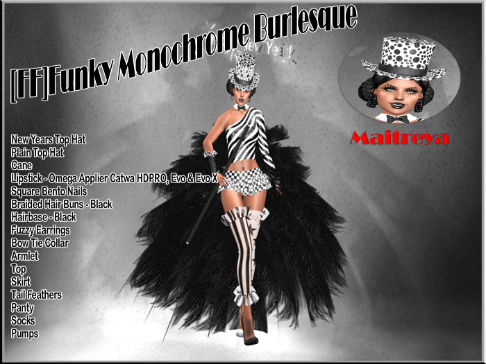 [FF]Funky Monochrome Burlesque - Delivery HUD  v1.0