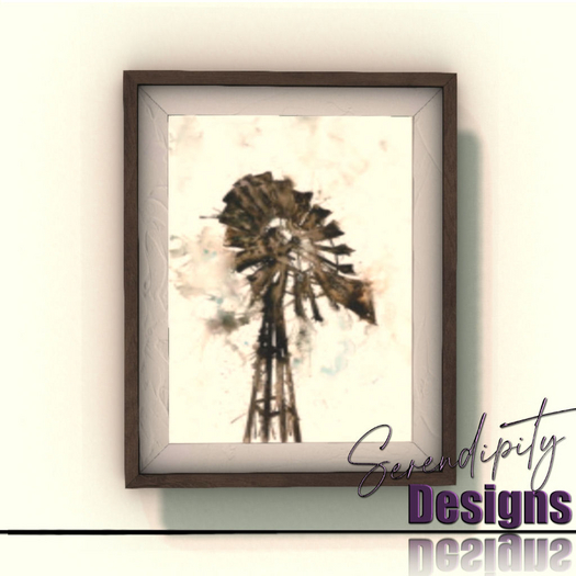 Serendipity Designs - Goshen Windmill Painting 